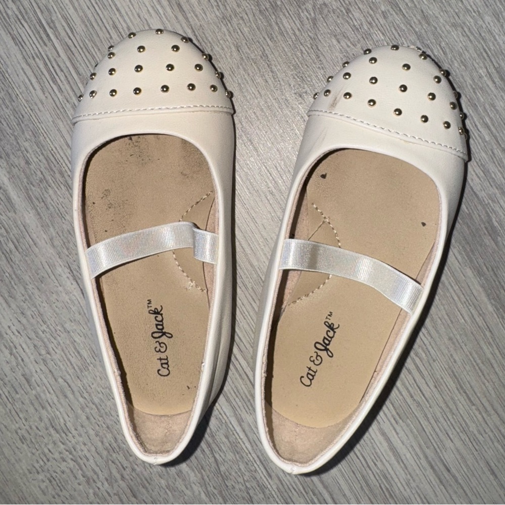 Cat and jack girls shoes- worn once!